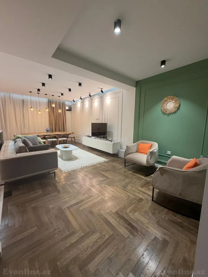 Satılır 3 otaqlı Mənzil Yeni tikili 120 m² Nərimanov r. - şəkil 4