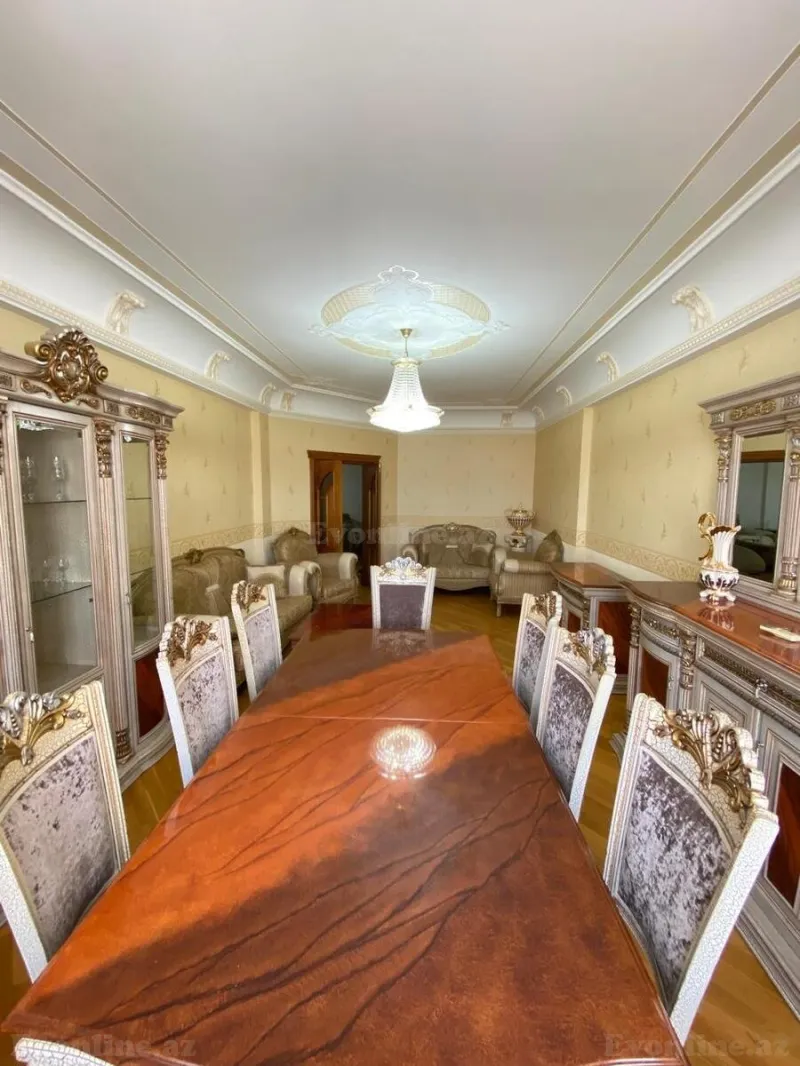 Kirayə verilir 4 otaqlı Mənzil Yeni tikili 150 m² Yasamal - şəkil 4