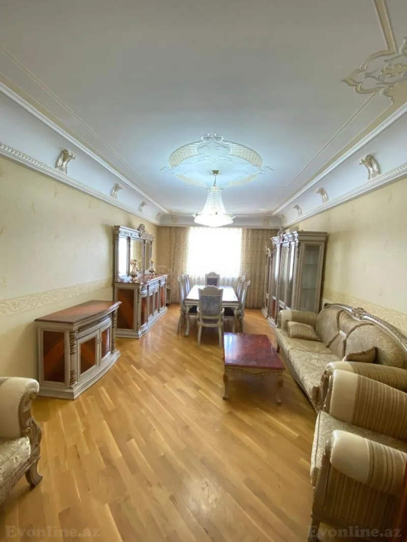 Kirayə verilir 4 otaqlı Mənzil Yeni tikili 150 m² Yasamal - şəkil 5