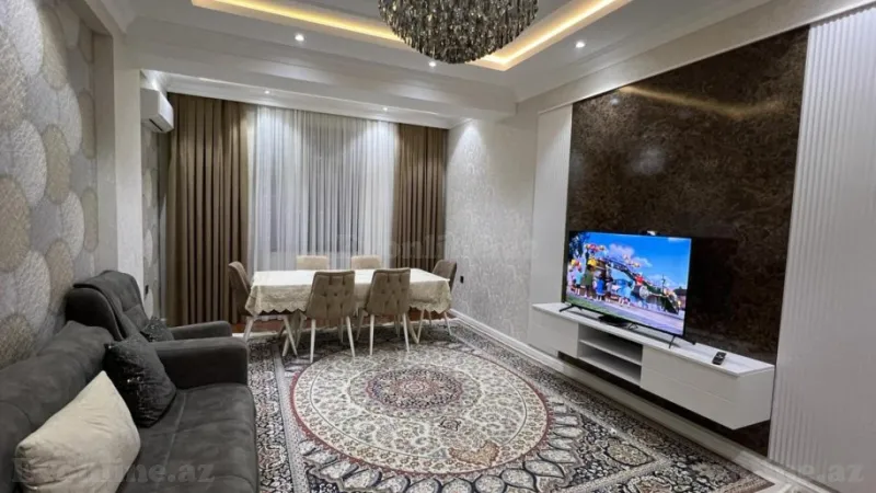 Satılır 3 otaqlı Mənzil Yeni tikili 116 m² Nəriman Nərimanov m. - şəkil 2