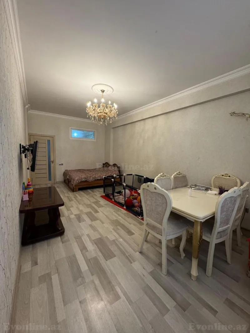 Satılır 3 otaqlı Mənzil Yeni tikili 110 m² İnşaatçılar m. - şəkil 2