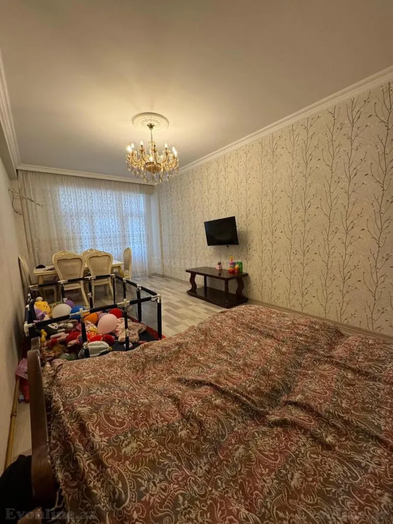 Satılır 3 otaqlı Mənzil Yeni tikili 110 m² İnşaatçılar m. - şəkil 9