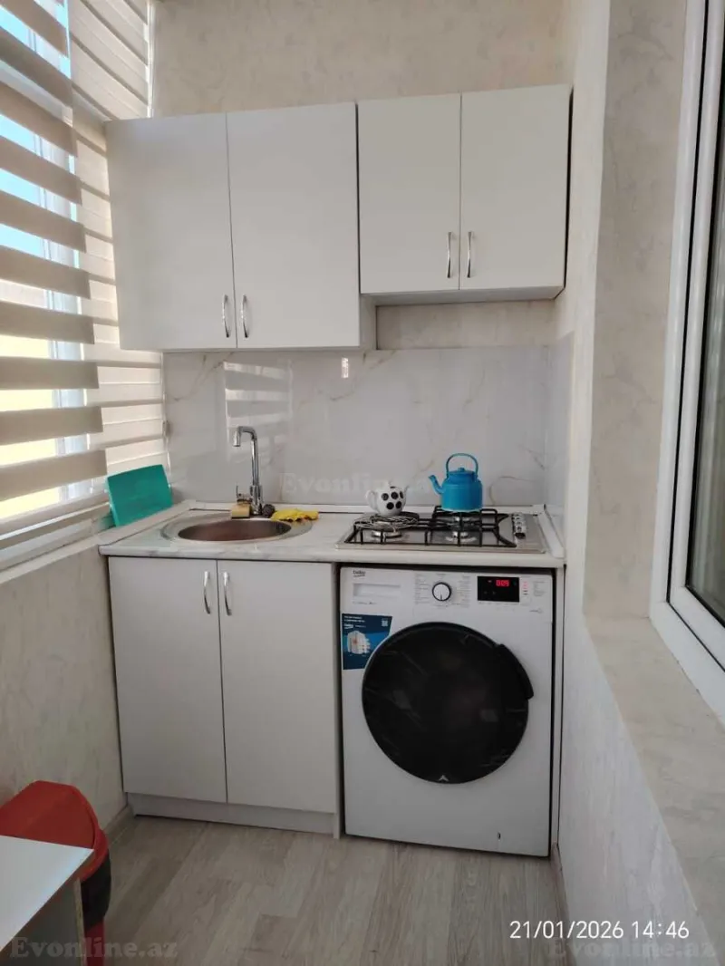 Kirayə verilir 2 otaqlı Mənzil Köhnə tikili 40 m² 4-cü mikrorayon - şəkil 7