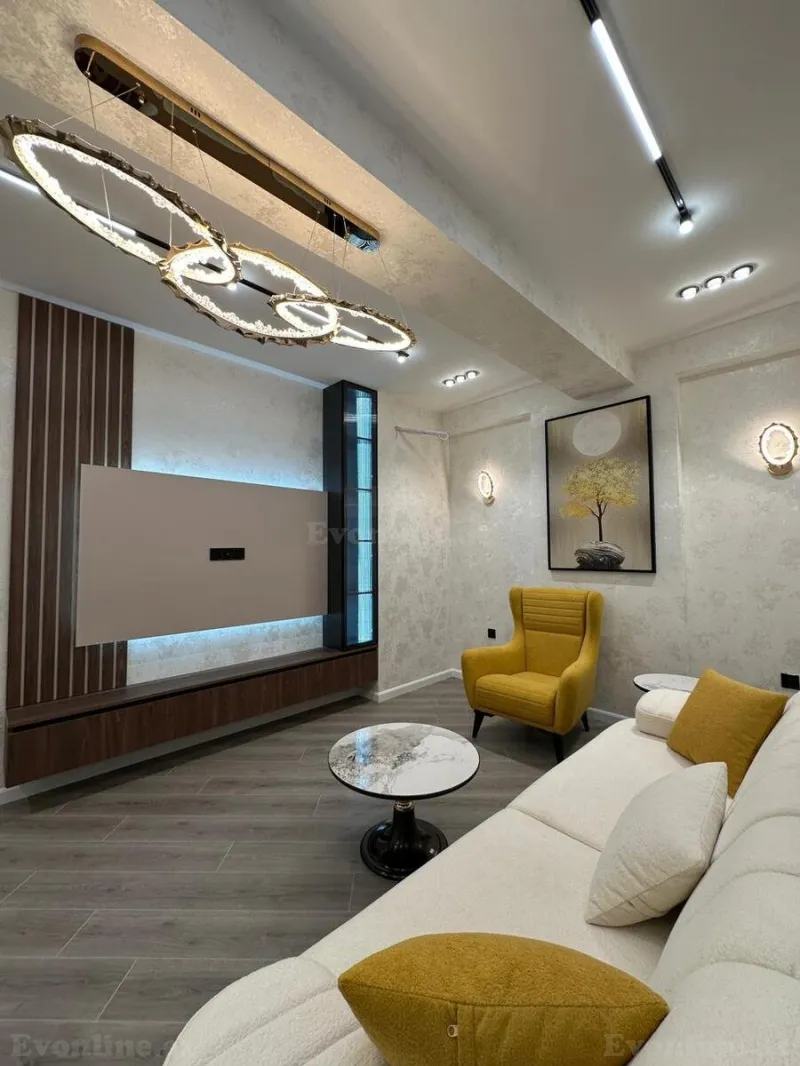 Satılır 3 otaqlı Mənzil Yeni tikili 91 m² Həzi Aslanov m. - şəkil 2
