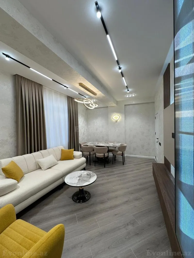 Satılır 3 otaqlı Mənzil Yeni tikili 91 m² Həzi Aslanov m. - şəkil 3