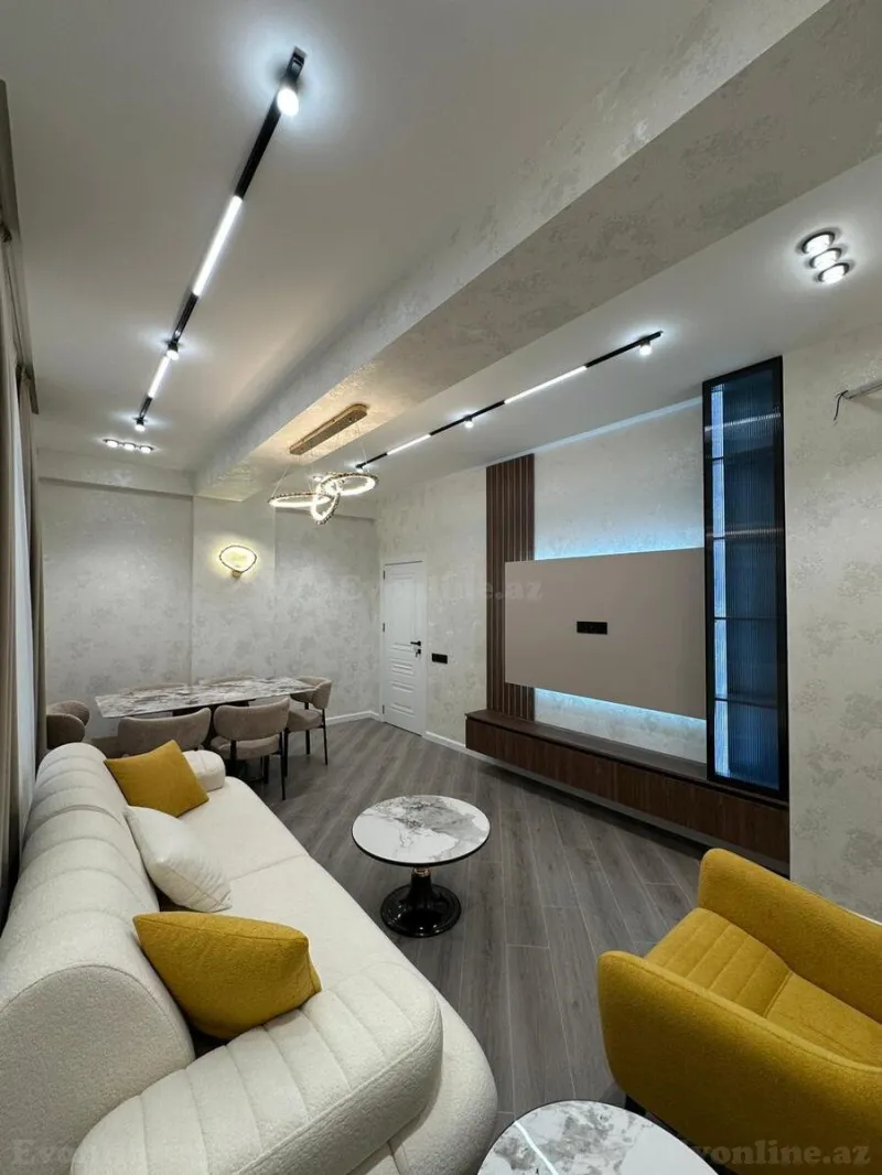 Satılır 3 otaqlı Mənzil Yeni tikili 91 m² Həzi Aslanov m. - şəkil 4