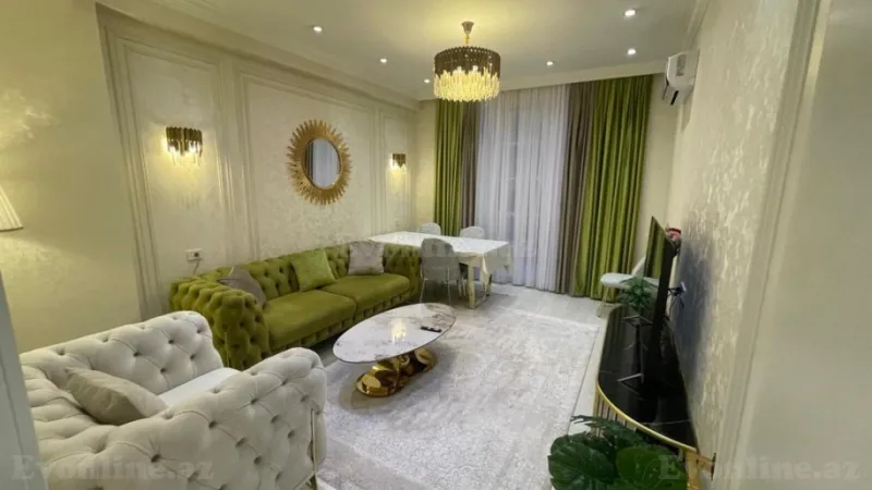 Kirayə verilir 3 otaqlı Mənzil Yeni tikili 110 m² Nəsimi r.