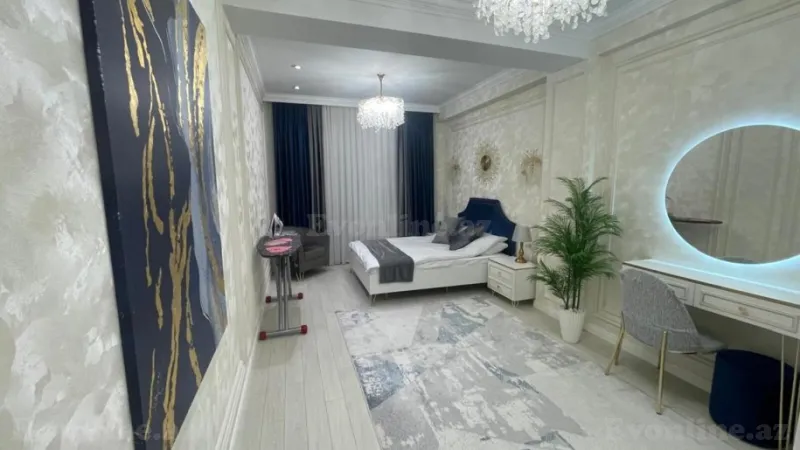 Kirayə verilir 3 otaqlı Mənzil Yeni tikili 110 m² Nəsimi r. - şəkil 8