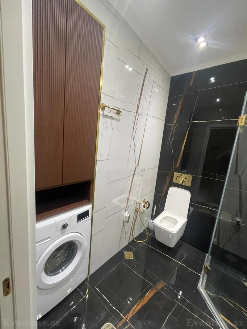 Kirayə verilir 3 otaqlı Mənzil Yeni tikili 110 m² Nəsimi r. - şəkil 13