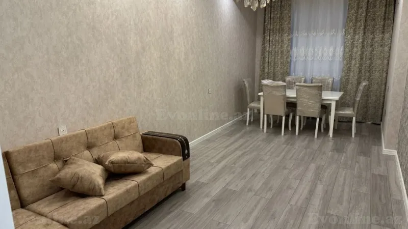 Kirayə verilir 2 otaqlı Mənzil Yeni tikili 60 m² Həzi Aslanov m. - şəkil 4