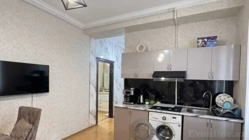 Kirayə verilir 2 otaqlı Mənzil Yeni tikili 45 m² Yasamal - şəkil 2