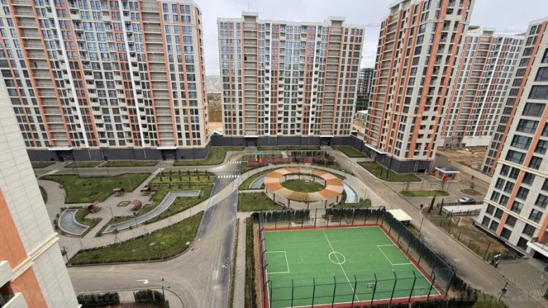 Satılır 3 otaqlı Mənzil Yeni tikili 75 m² Elmlər Akademiyası m. - şəkil 3