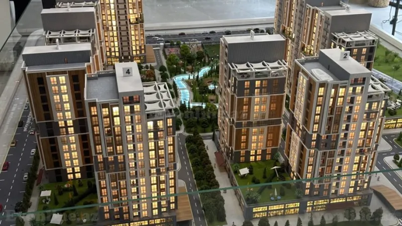 Satılır 2 otaqlı Mənzil Yeni tikili 80.4 m² 7-ci mikrorayon - şəkil 3