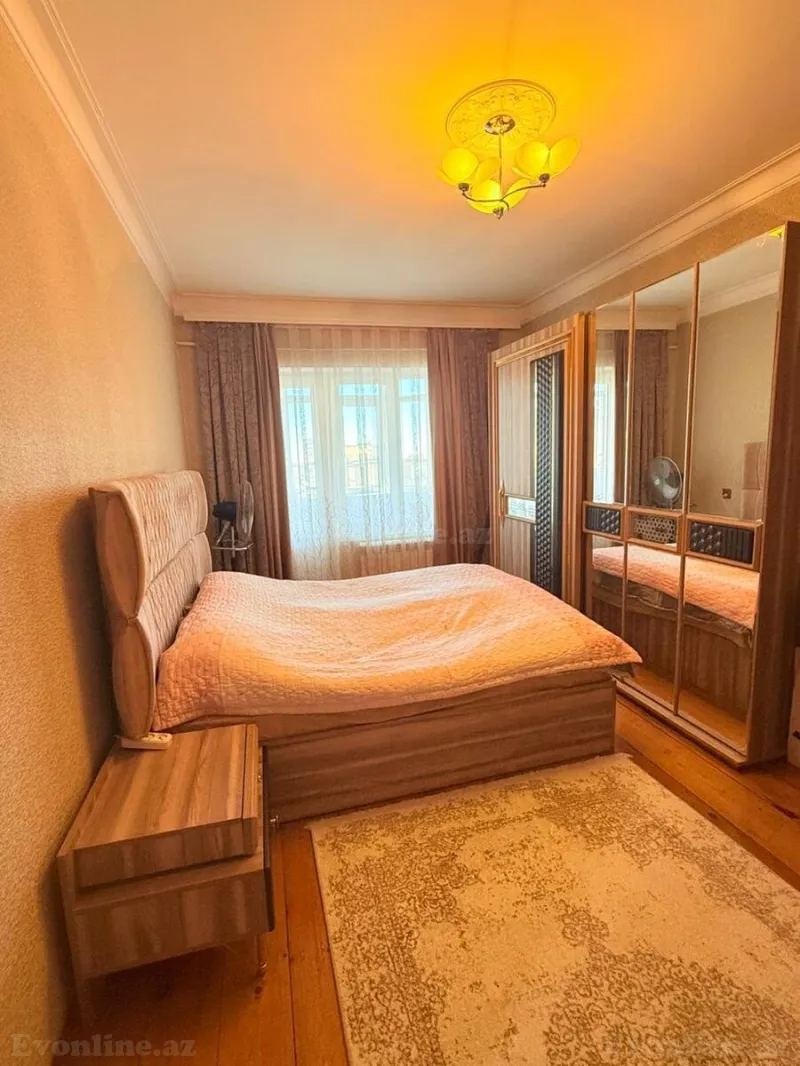 Satılır 3 otaqlı Mənzil Köhnə tikili 90 m² Nəsimi m. - şəkil 4