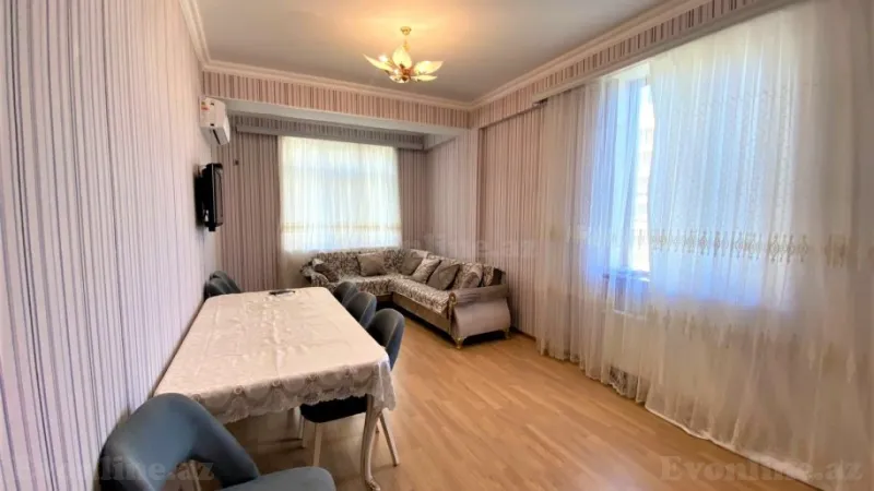 Kirayə verilir 2 otaqlı Mənzil Yeni tikili 80 m² Bayıl - şəkil 2