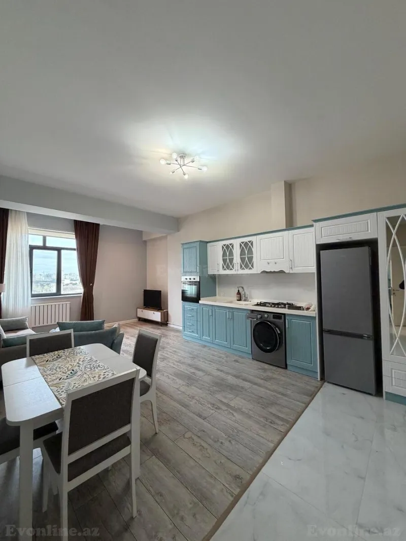Kirayə verilir 2 otaqlı Mənzil Yeni tikili 70 m² Gənclik m. - şəkil 3