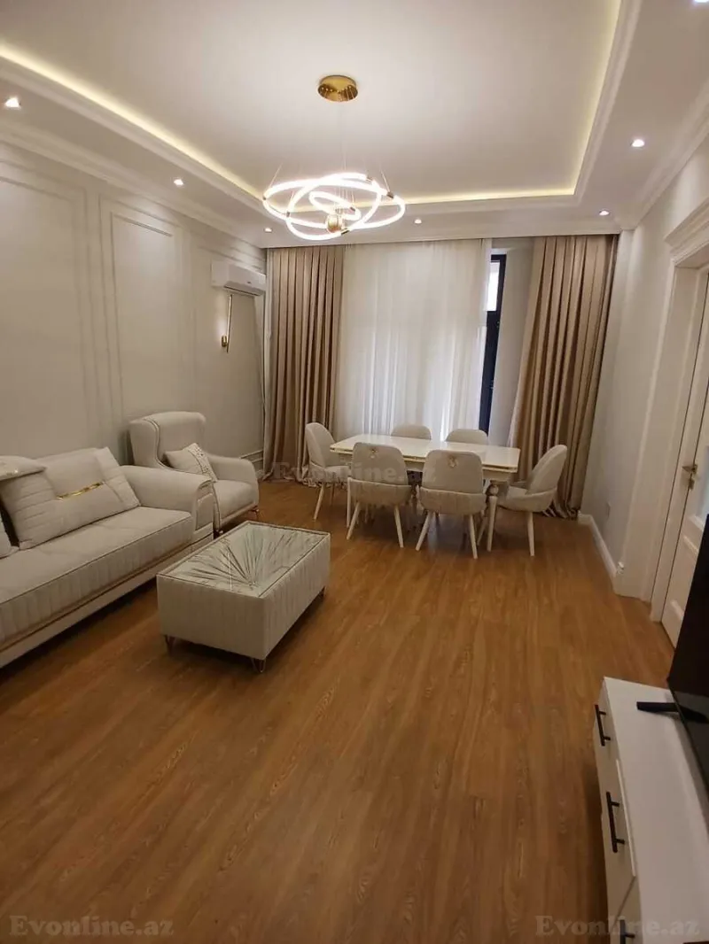 Kirayə verilir 3 otaqlı Mənzil Yeni tikili 140 m² Nəriman Nərimanov m.