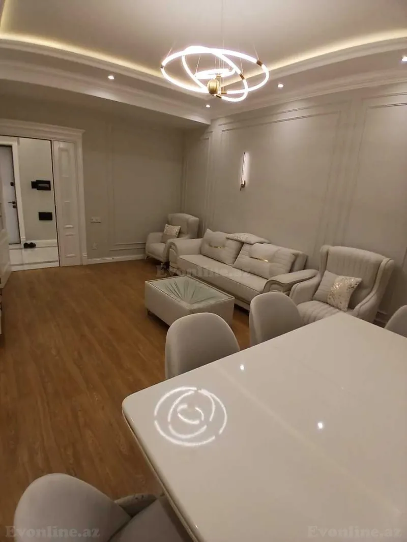 Kirayə verilir 3 otaqlı Mənzil Yeni tikili 140 m² Nəriman Nərimanov m. - şəkil 2