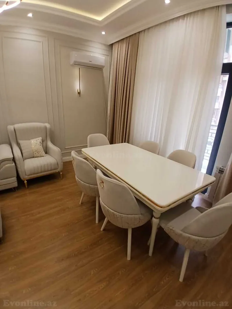Kirayə verilir 3 otaqlı Mənzil Yeni tikili 140 m² Nəriman Nərimanov m. - şəkil 5
