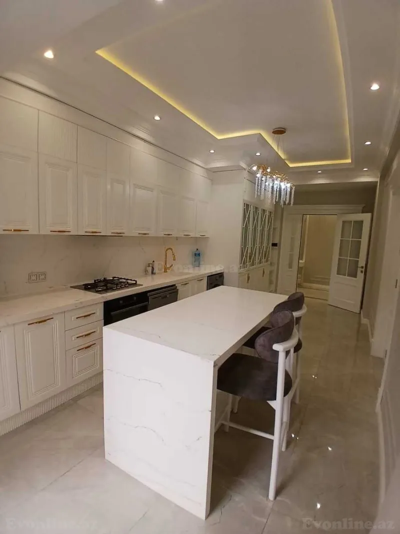 Kirayə verilir 3 otaqlı Mənzil Yeni tikili 140 m² Nəriman Nərimanov m. - şəkil 17