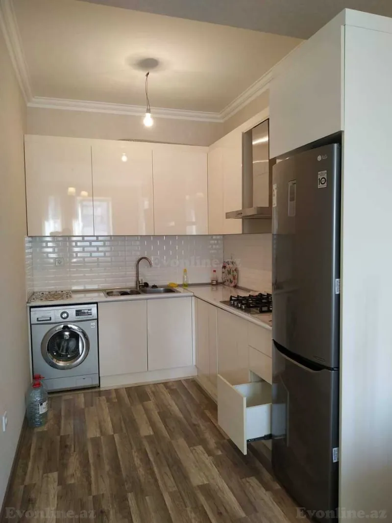 Kirayə verilir 2 otaqlı Mənzil Yeni tikili 50 m² Yasamal - şəkil 2