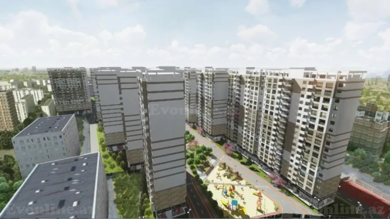 Kirayə verilir 2 otaqlı Mənzil Yeni tikili 50 m² Yasamal - şəkil 8