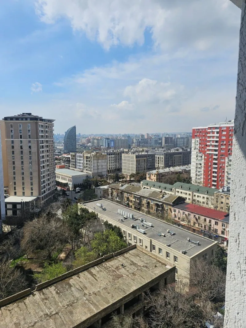 Kirayə verilir 1 otaqlı Mənzil Yeni tikili 41 m² Nərimanov r. - şəkil 2