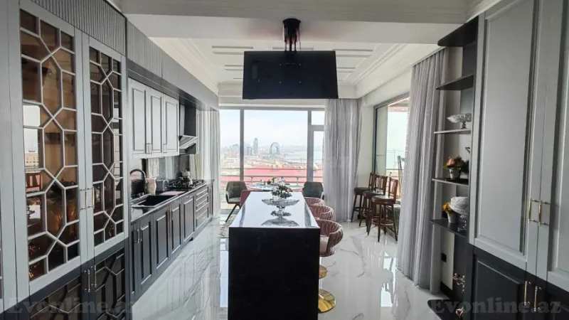 Satılır 4 otaqlı Mənzil Yeni tikili 328 m² İçərişəhər m. - şəkil 12