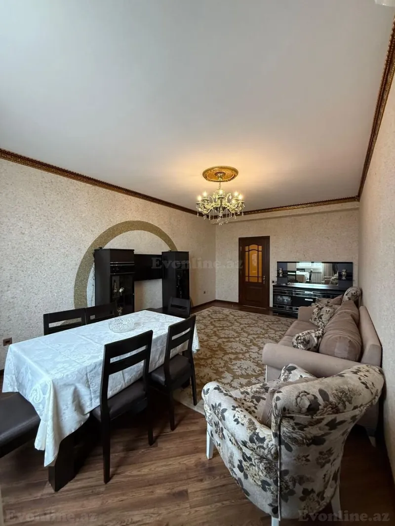 Satılır 3 otaqlı Mənzil Yeni tikili 115 m² Memar Əcəmi m. - şəkil 2