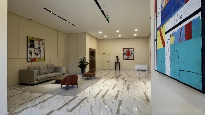 Satılır 3 otaqlı Mənzil Yeni tikili 106 m² Elmlər Akademiyası m. - şəkil 2