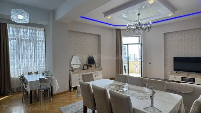 Satılır 3 otaqlı Mənzil Yeni tikili 106 m² Elmlər Akademiyası m. - şəkil 12