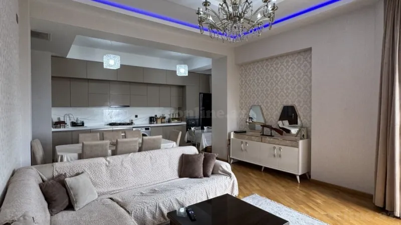 Satılır 3 otaqlı Mənzil Yeni tikili 106 m² Elmlər Akademiyası m. - şəkil 13
