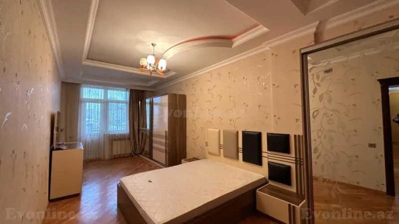 Kirayə verilir 3 otaqlı Mənzil Yeni tikili 130 m² Nizami m. - şəkil 4