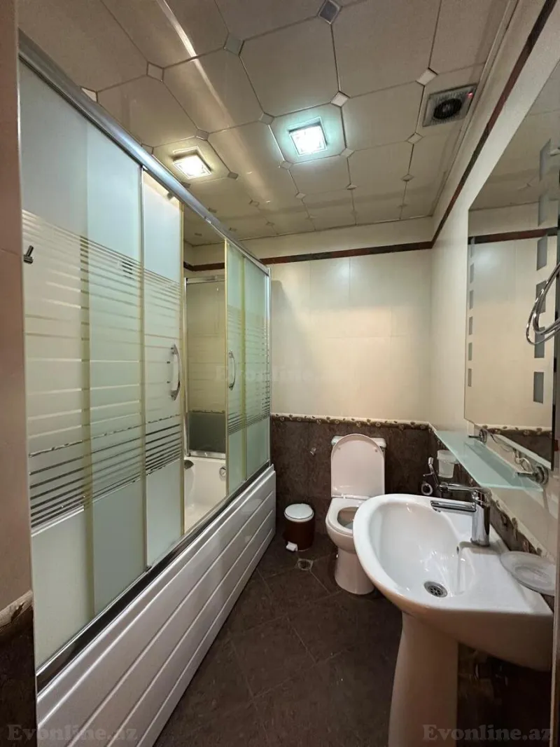 Kirayə verilir 3 otaqlı Mənzil Yeni tikili 130 m² Nizami m. - şəkil 6