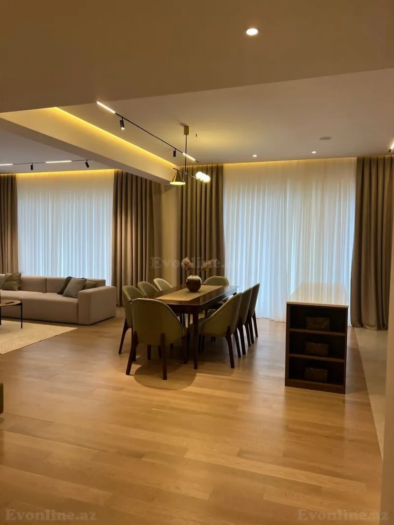 Kirayə verilir 3 otaqlı Mənzil Yeni tikili 140 m² Xətai r. - şəkil 3