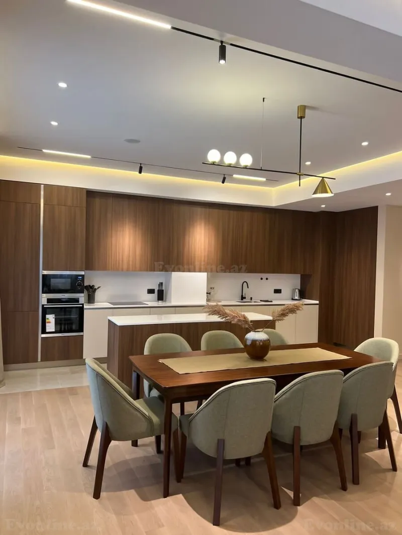 Kirayə verilir 3 otaqlı Mənzil Yeni tikili 140 m² Xətai r. - şəkil 10