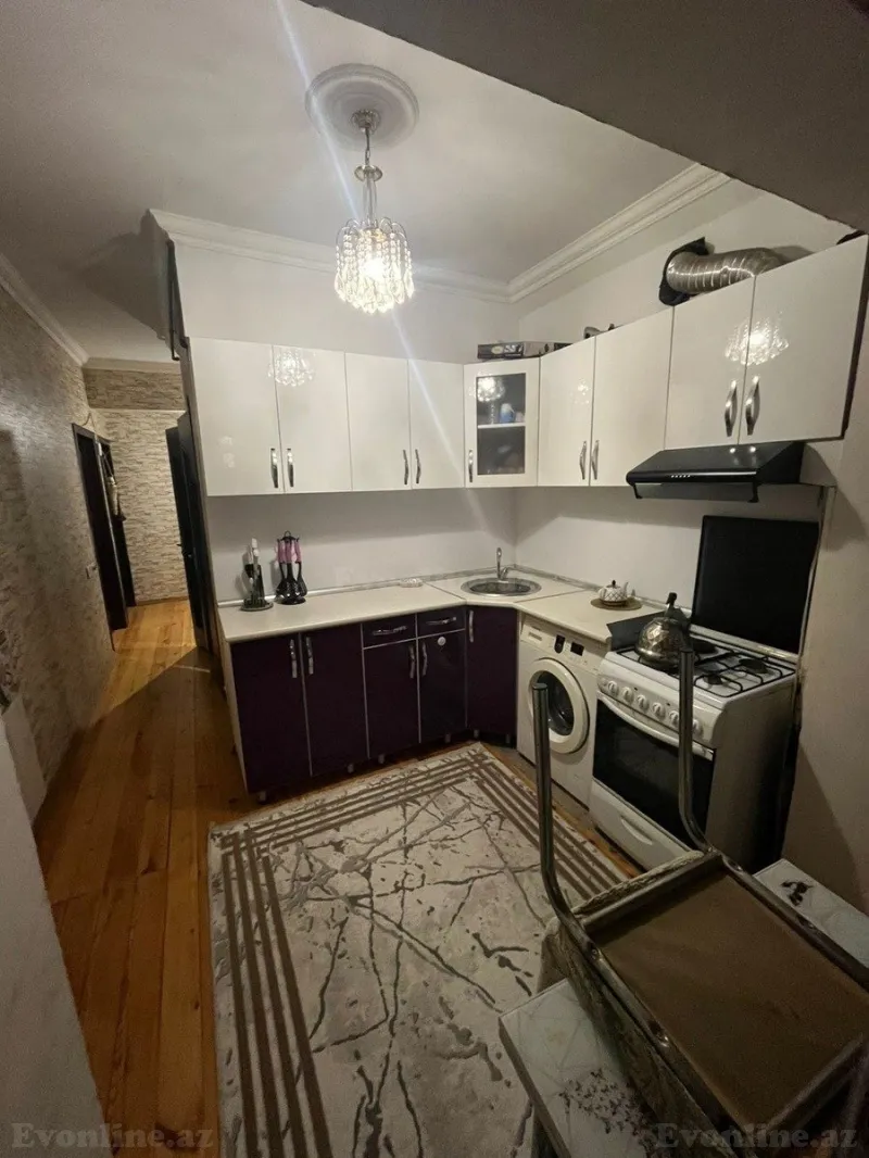 Kirayə verilir 2 otaqlı Mənzil Köhnə tikili 60 m² Həzi Aslanov - şəkil 2