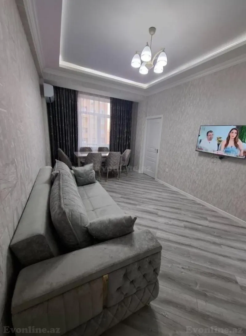Kirayə verilir 3 otaqlı Mənzil Yeni tikili 75 m² Xırdalan - şəkil 2