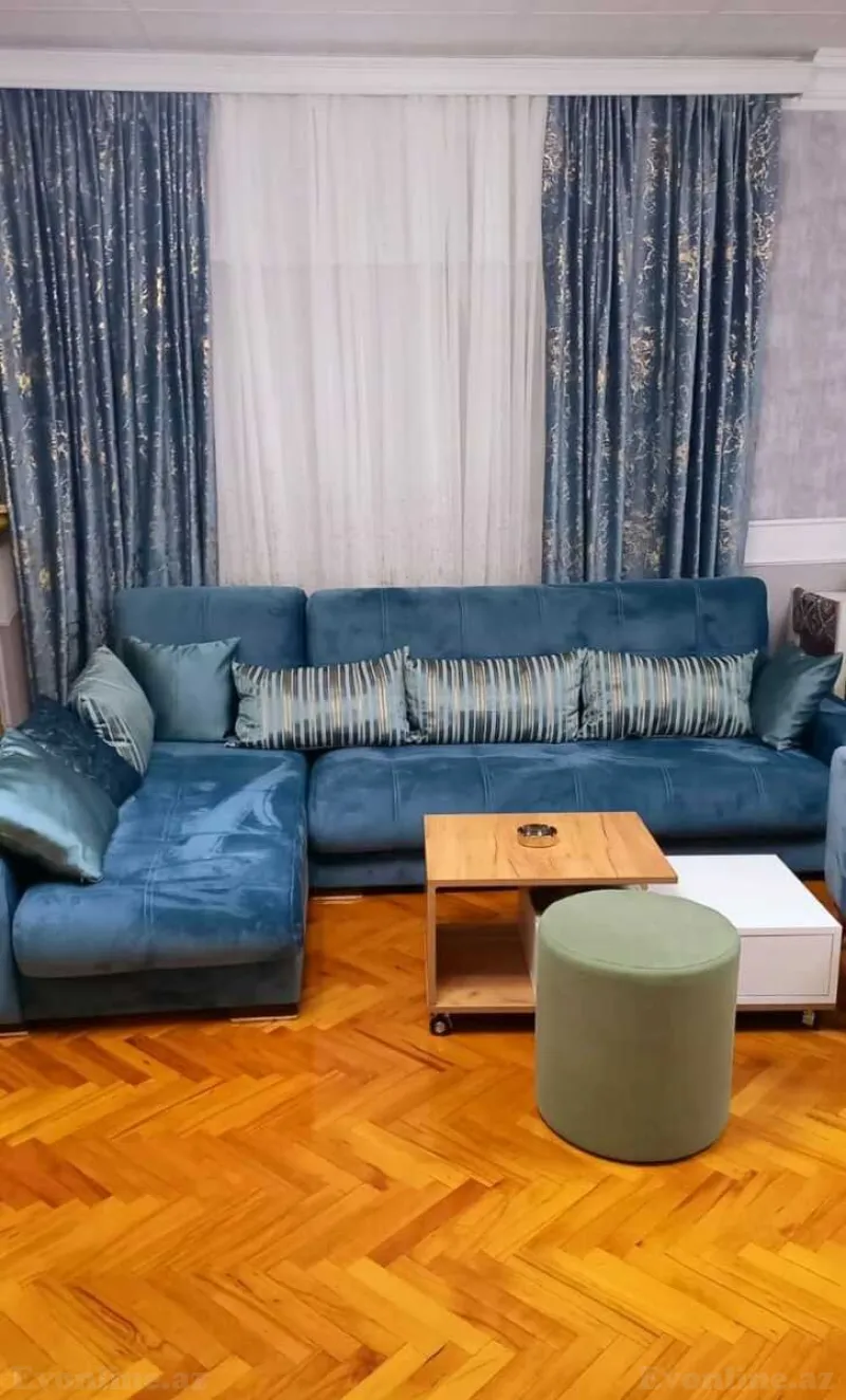 2 otaqlı Mənzil 50 m² Sahil m. Kirayə verilir