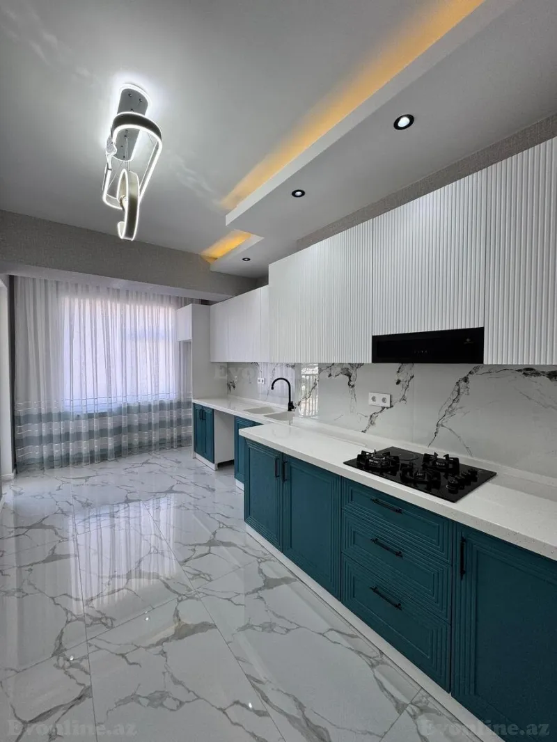 Satılır 2 otaqlı Mənzil Yeni tikili 80 m² Həzi Aslanov m. - şəkil 10