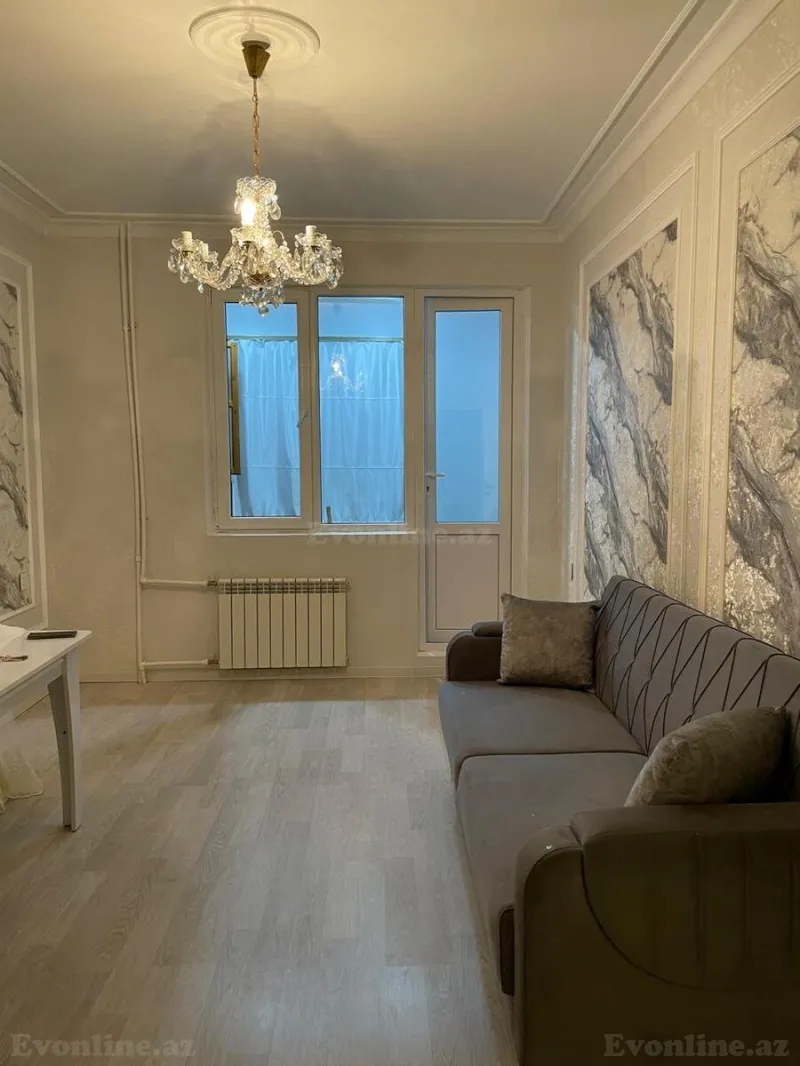 Kirayə verilir 2 otaqlı Mənzil Köhnə tikili 55 m² 6-cı mikrorayon - şəkil 3