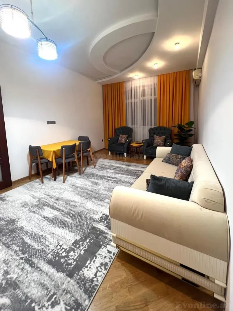 Kirayə verilir 2 otaqlı Mənzil Yeni tikili 60 m² Xətai m. - şəkil 2