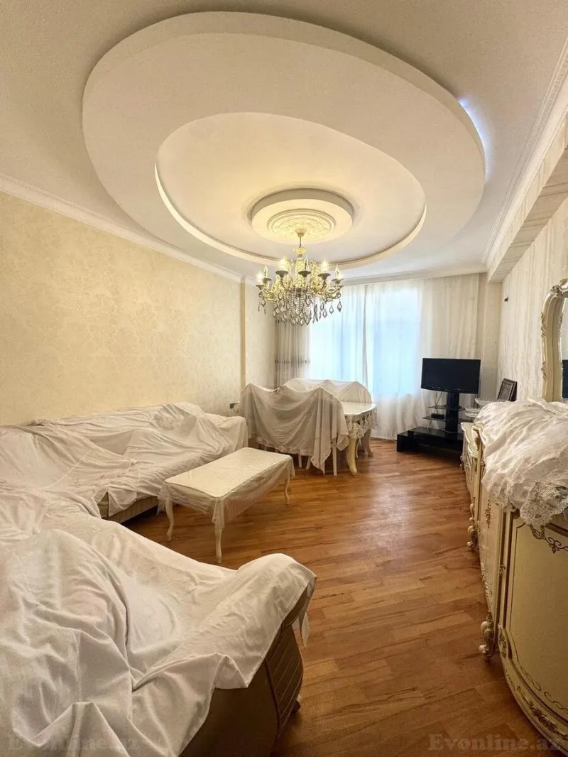 Satılır 3 otaqlı Mənzil Yeni tikili 107 m² Həzi Aslanov m. - şəkil 2