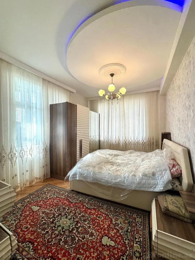 Satılır 3 otaqlı Mənzil Yeni tikili 107 m² Həzi Aslanov m. - şəkil 5