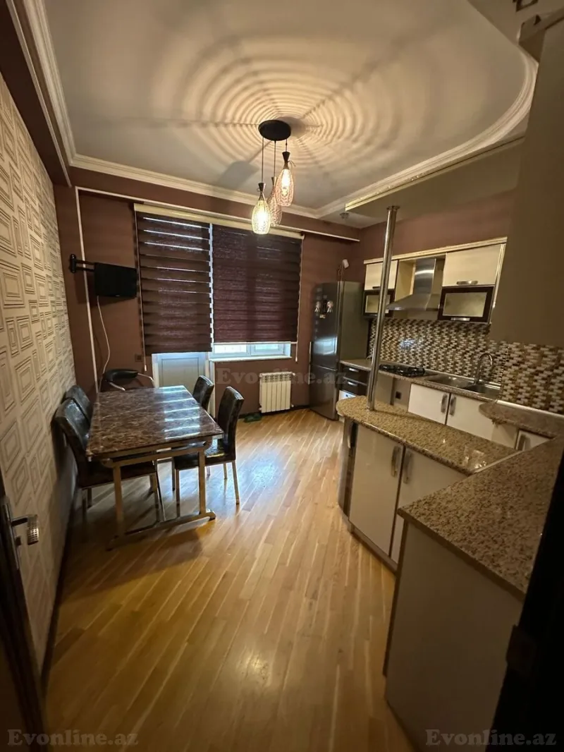 Kirayə verilir 2 otaqlı Mənzil Yeni tikili 90 m² Nəsimi m. - şəkil 3