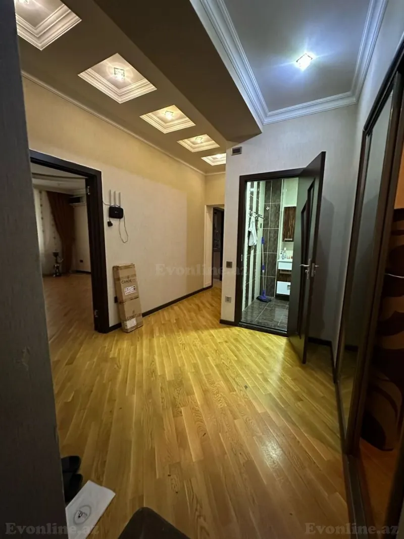 Kirayə verilir 2 otaqlı Mənzil Yeni tikili 90 m² Nəsimi m. - şəkil 6