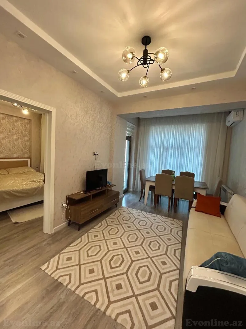Kirayə verilir 2 otaqlı Mənzil Yeni tikili 60 m² 28 May m. - şəkil 3