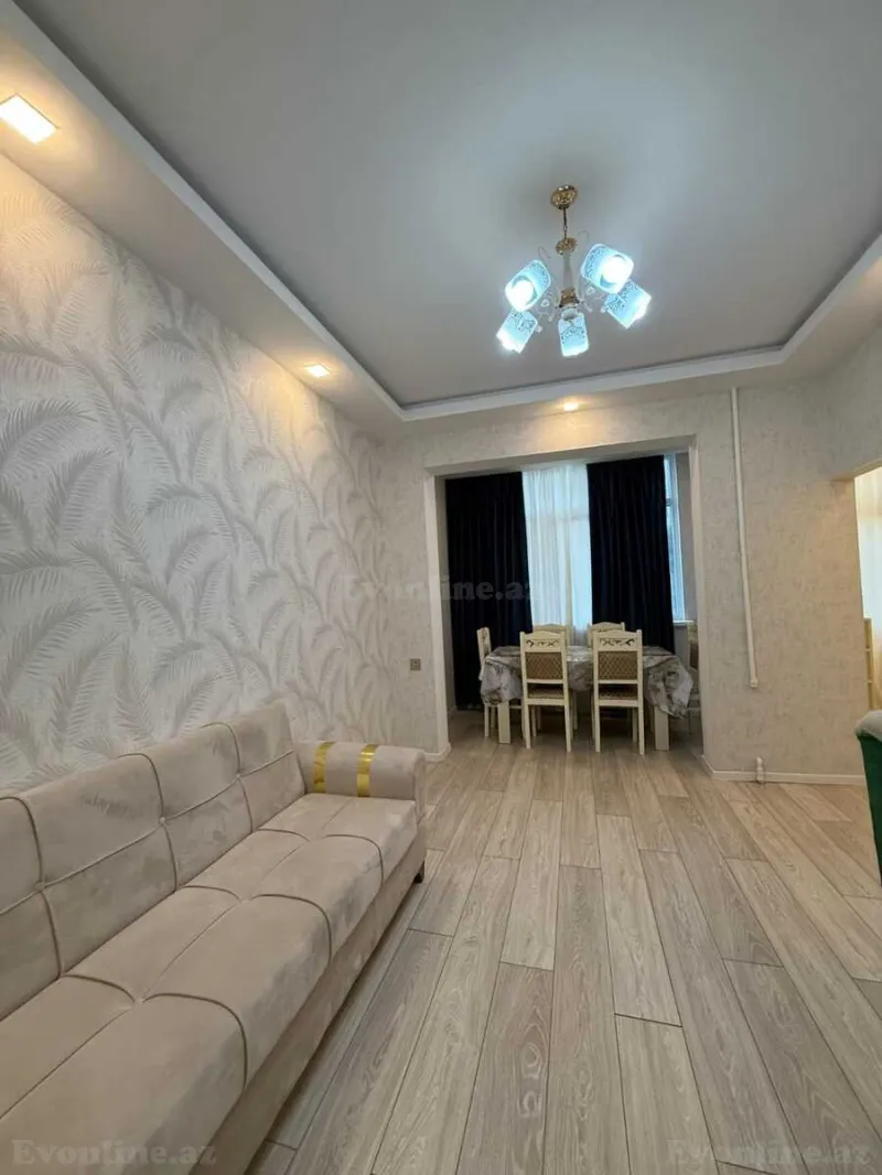 2 otaqlı Mənzil 55 m² 5-ci mikrorayon Kirayə verilir