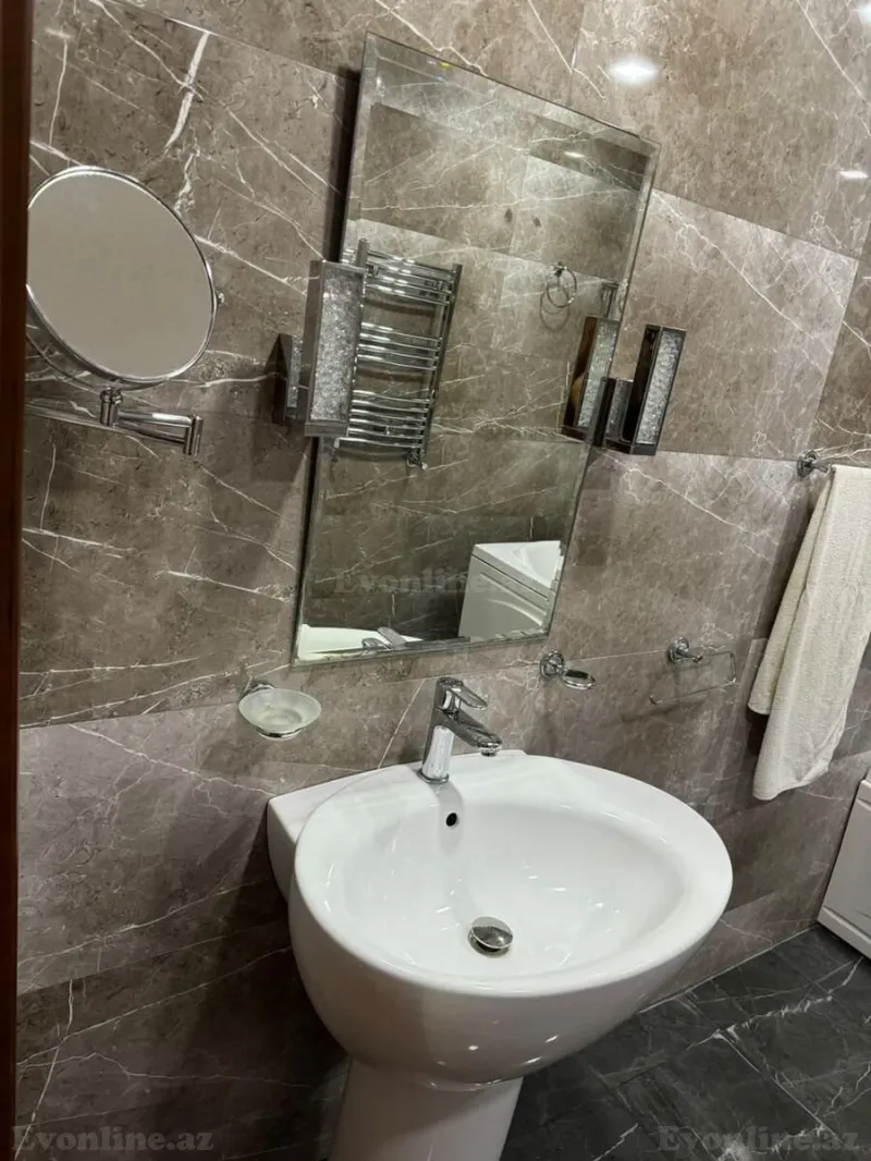 Kirayə verilir 3 otaqlı Mənzil Yeni tikili 147 m² Elmlər Akademiyası m. - şəkil 14