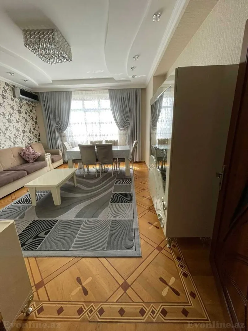 Satılır 2 otaqlı Mənzil Yeni tikili 90 m² Nizami r. - şəkil 2